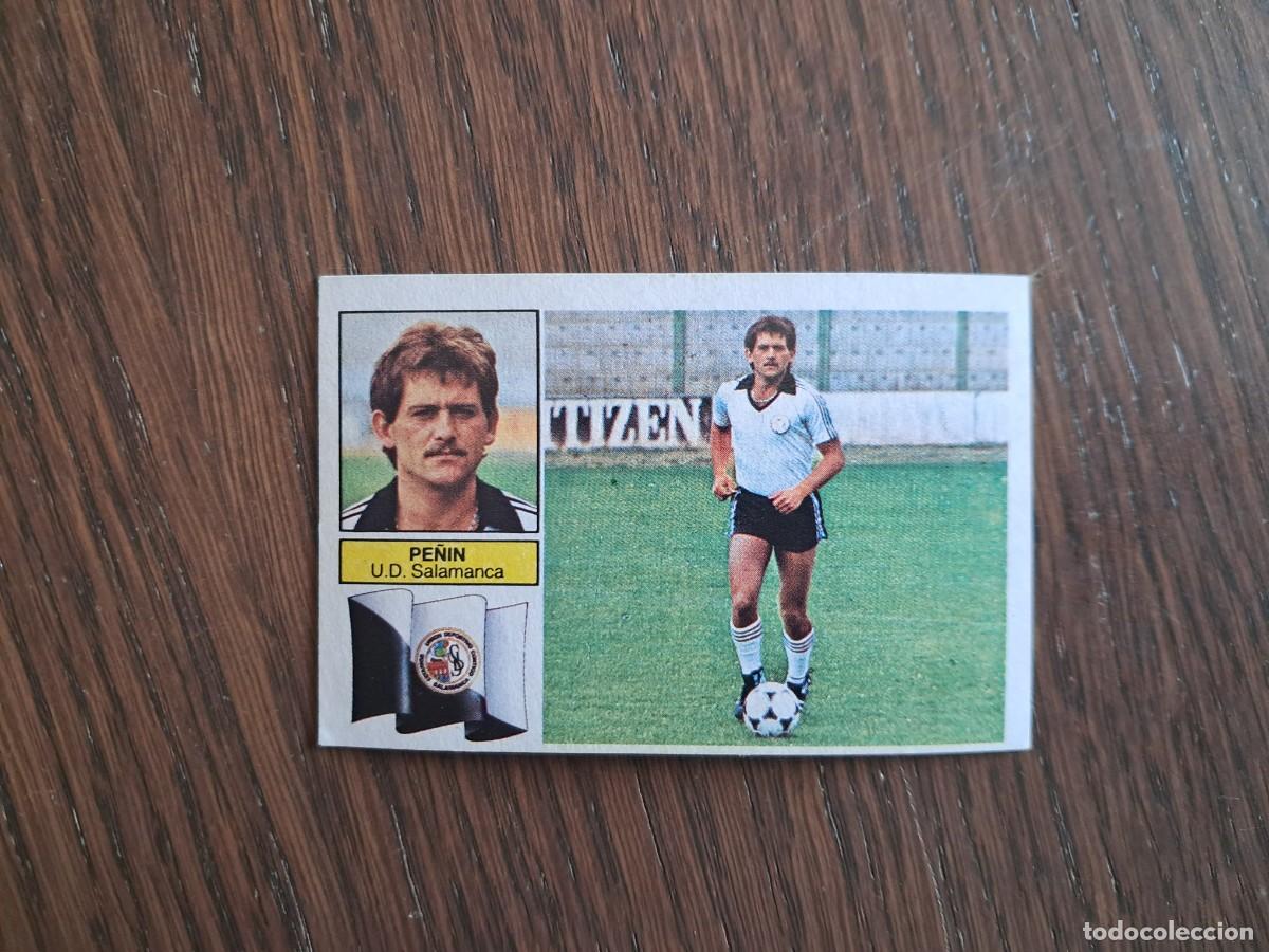 Cromos de f&uacute;tbol: cromo de futbol, ediciones Este, liga 82-83, Pe&ntilde;&iacute;n, U.D. Salamanca, sin pegar.