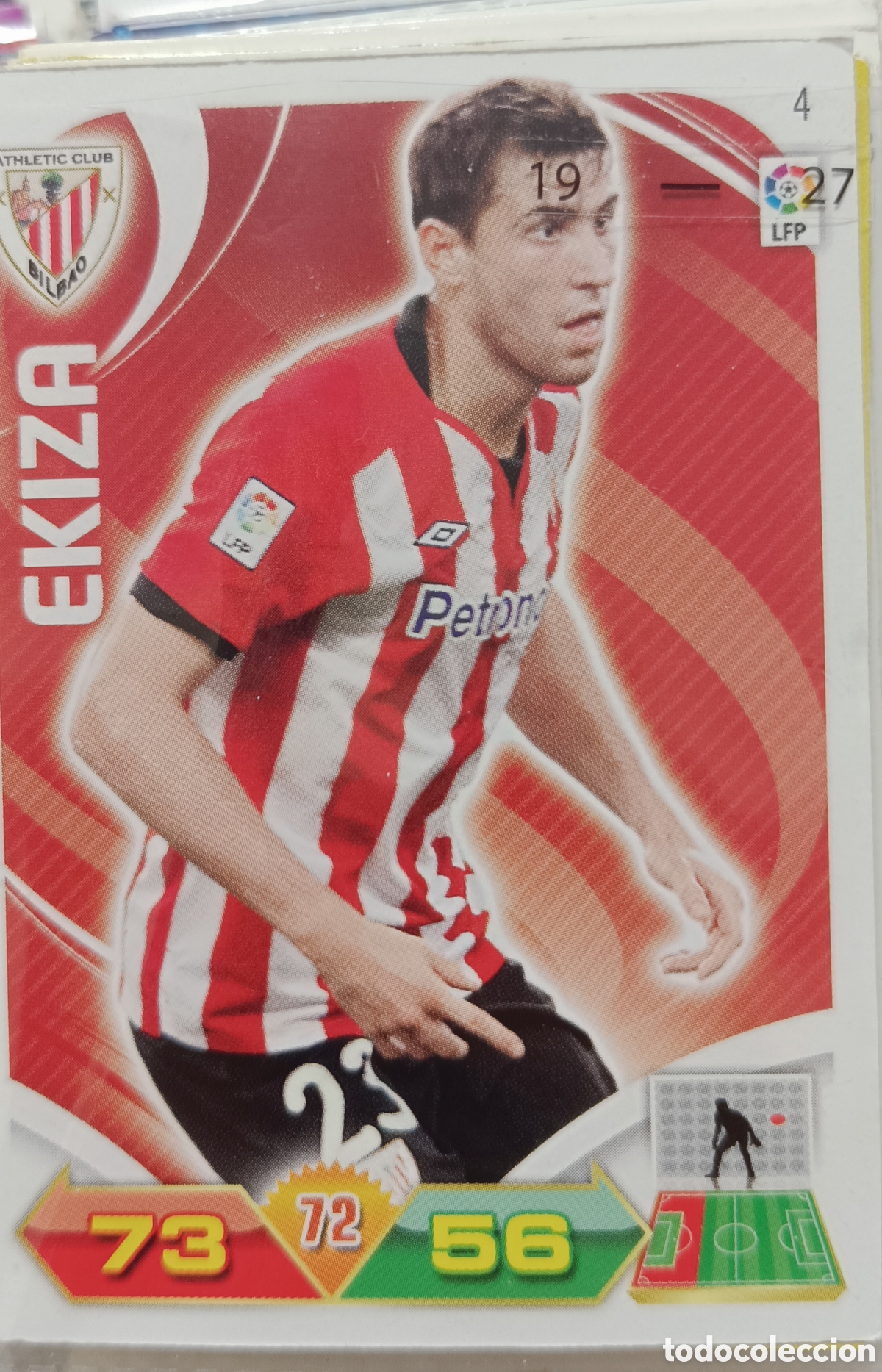 Cromos de f&uacute;tbol: 4 eriza Athletic 10/11