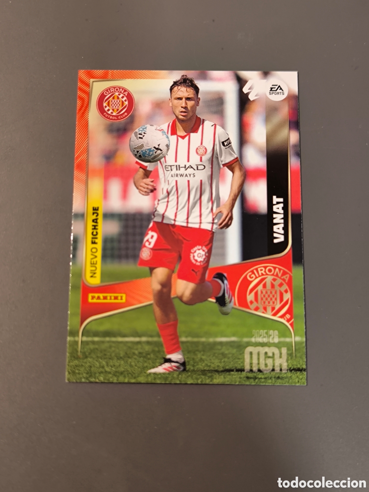 Cromos de f&uacute;tbol: VANAT 502 Nuevo Fichaje Girona Megacracks MGK 25 26