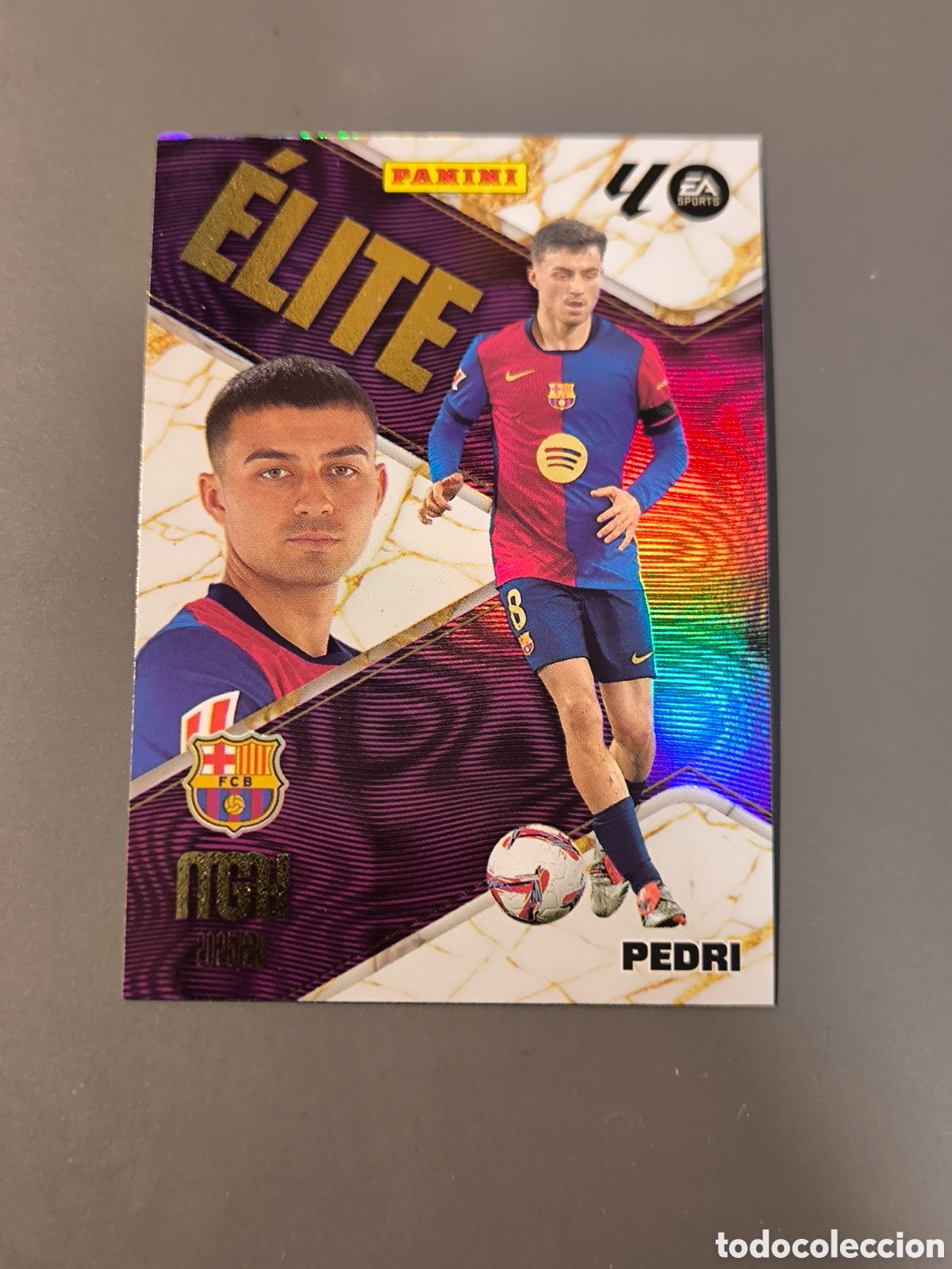 Cromos de f&uacute;tbol: PEDRI 15 &Eacute;lite FC Barcelona Megacracks MGK 25 26