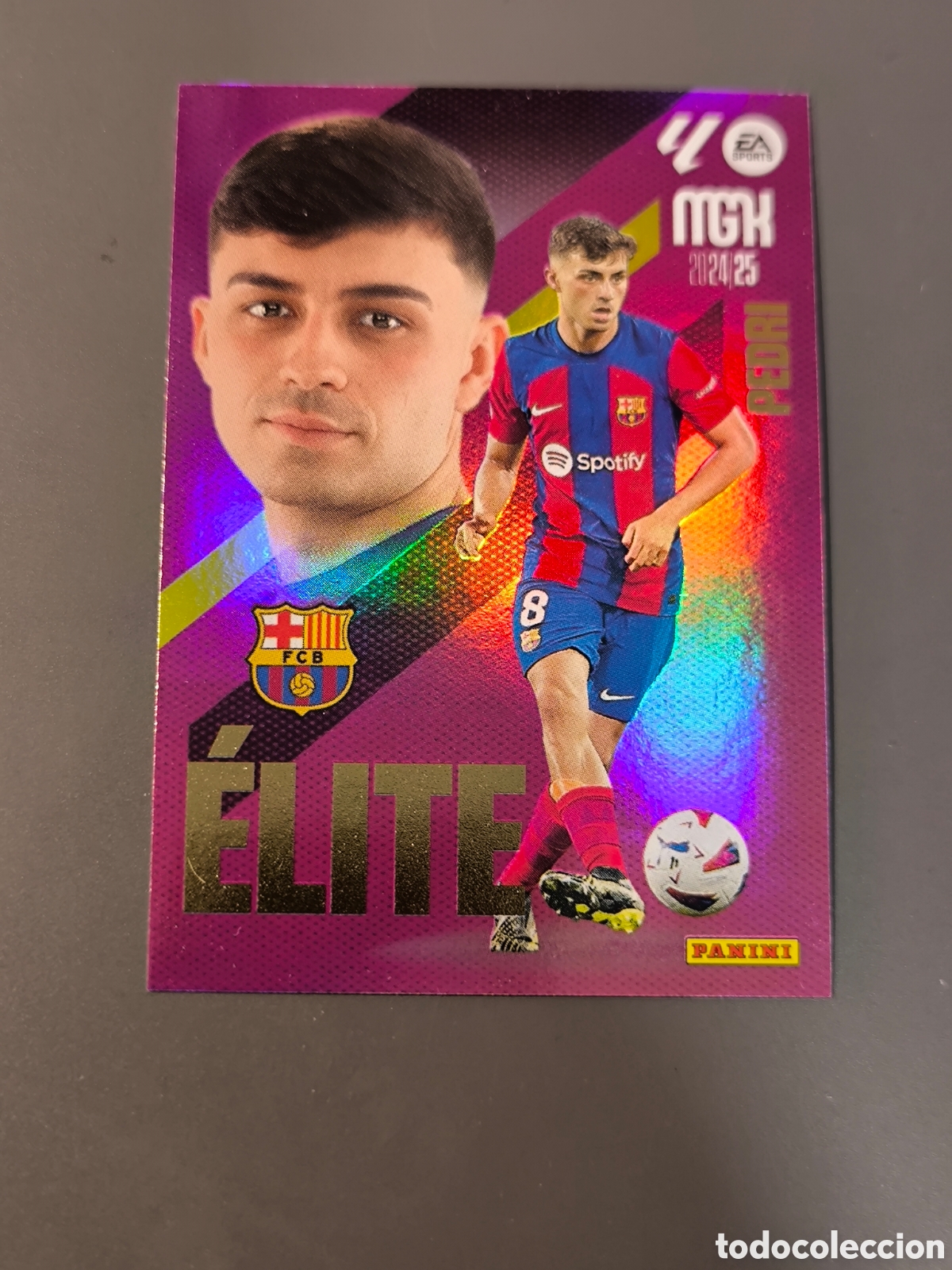 Cromos de f&uacute;tbol: PEDRI 13 &Eacute;lite FC Barcelona Megacracks MGK 24 25