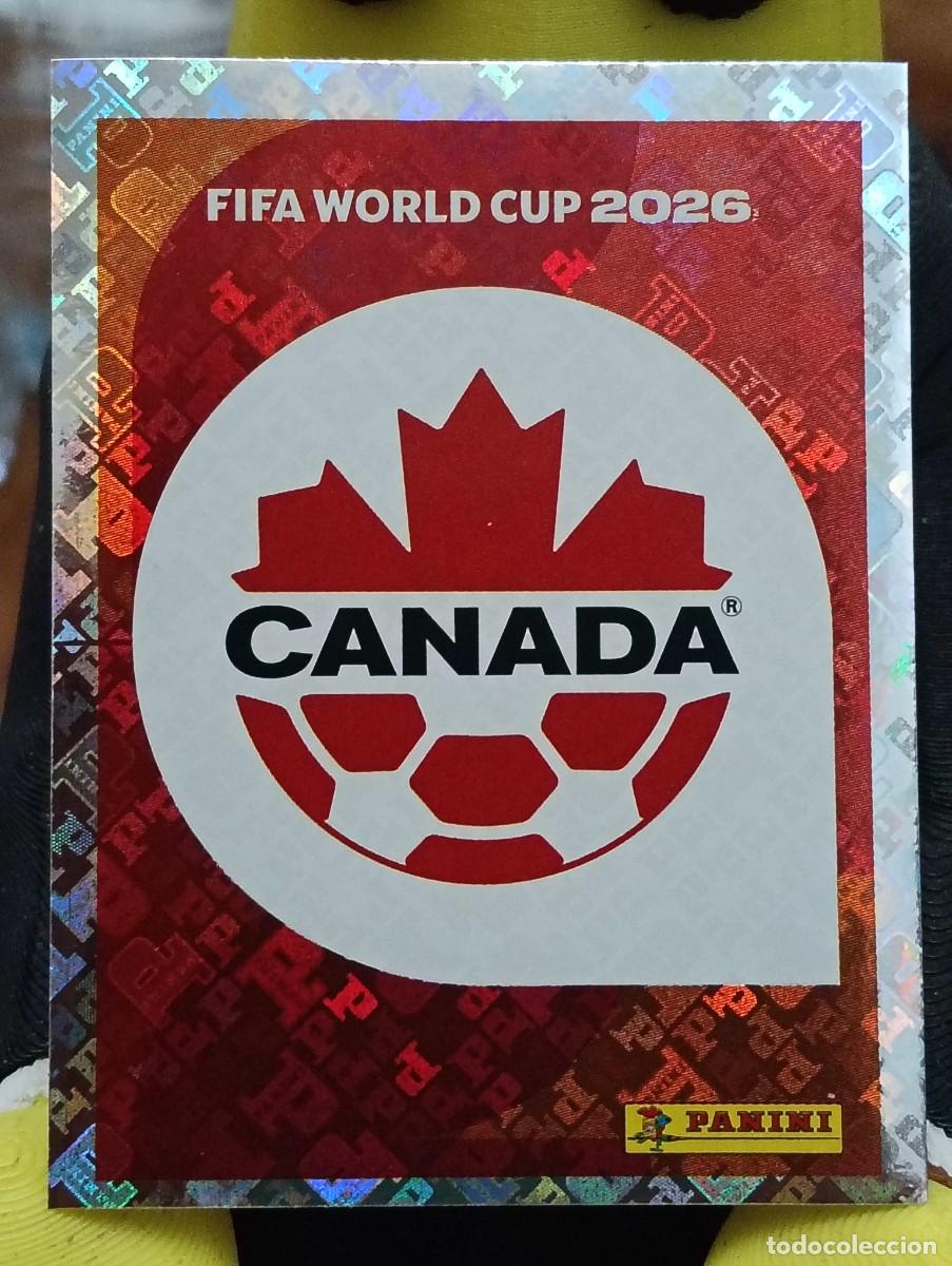 Cromos de f&uacute;tbol: Mundial 2026 - Logo - N&deg; 1 - Canad&aacute;