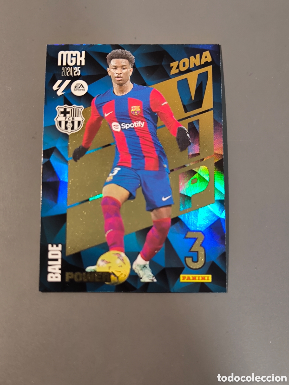 Cromos de f&uacute;tbol: BALDE P 389 VIP Power FC Barcelona Megacracks MGK 24 25