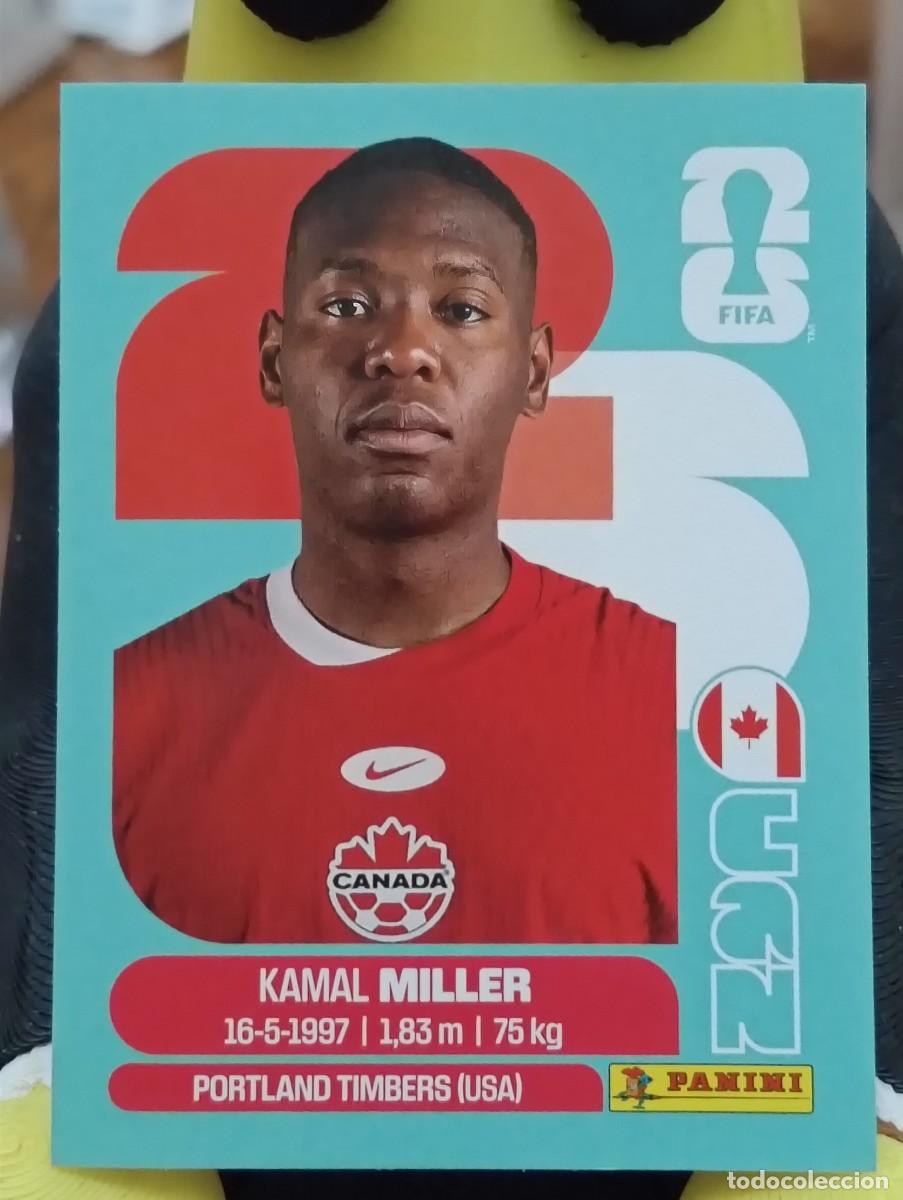 Cromos de f&uacute;tbol: Mundial 2026 - Kamal Miller - N&deg; 9 - Canad&aacute;
