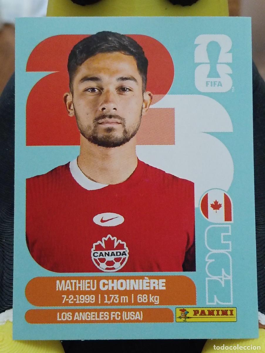 Cromos de f&uacute;tbol: Mundial 2026 - Mathieu Choiniere - N&deg; 15 - Canad&aacute;