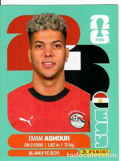 Cromos de f&uacute;tbol: CROMO PANINI MUNDIAL WORLD CUP 2026 - EGY 15 - ASHOUR - EGIPTO