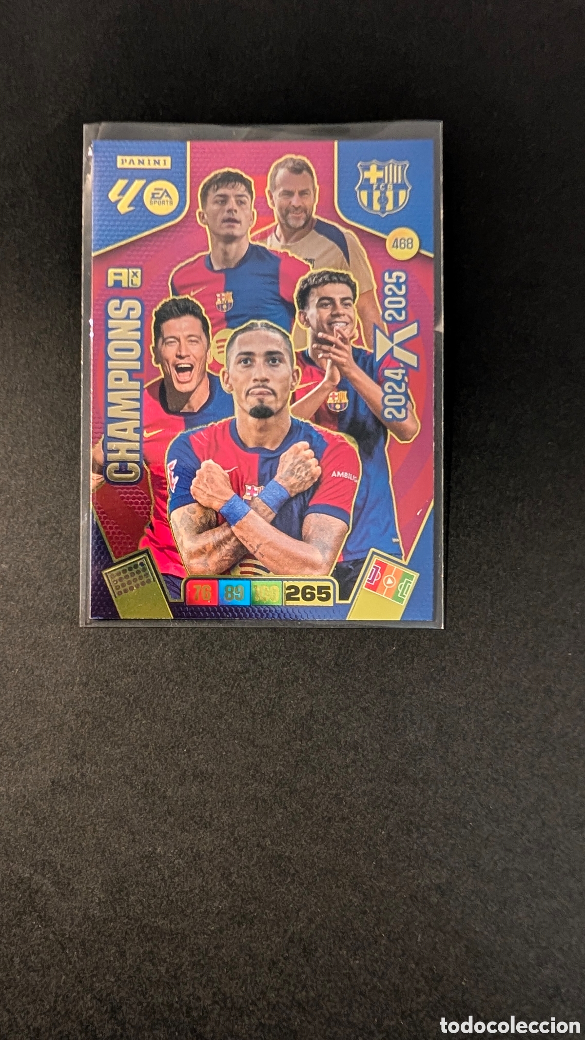 Cromos de f&uacute;tbol: CHAMPIONS BARCELONA 468 BALON DE ORO ADRENALYN XL LIGA 2025/2026 25 26 PANINI