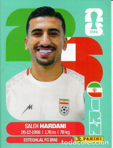Cromos de f&uacute;tbol: CROMO PANINI MUNDIAL WORLD CUP 2026 - IRN 10 - HARDANI - IR&Aacute;N