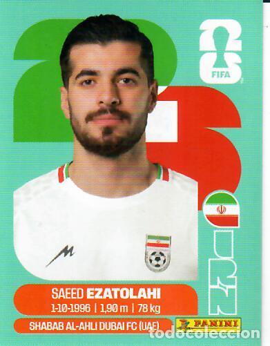 Cromos de f&uacute;tbol: CROMO PANINI MUNDIAL WORLD CUP 2026 - IRN 11 - EZATOLAHI - IR&Aacute;N