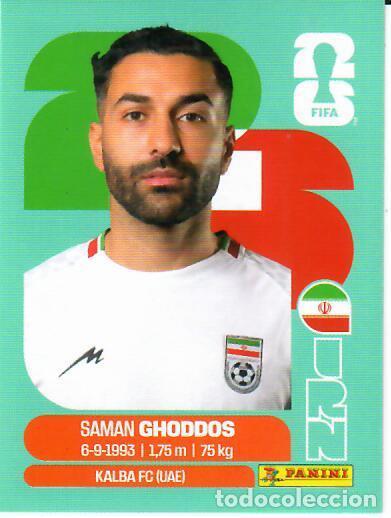 Cromos de f&uacute;tbol: CROMO PANINI MUNDIAL WORLD CUP 2026 - IRN 12 - GHODDOS - IR&Aacute;N