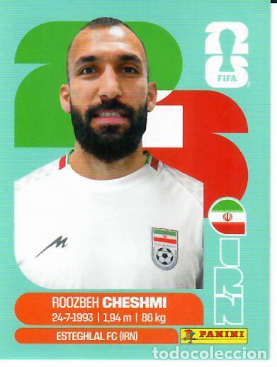 Cromos de f&uacute;tbol: CROMO PANINI MUNDIAL WORLD CUP 2026 - IRN 15 - CHESHMI - IR&Aacute;N