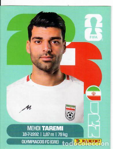 Cromos de f&uacute;tbol: CROMO PANINI MUNDIAL WORLD CUP 2026 - IRN 18 - TAREMI - IR&Aacute;N