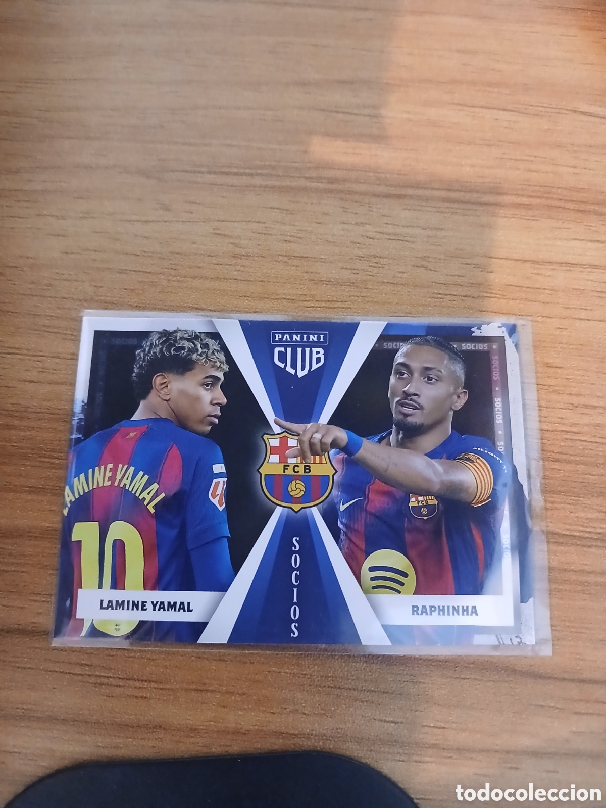 Figurine di Calcio: Lamine yamal raphina panini club fc barcelona 25 26