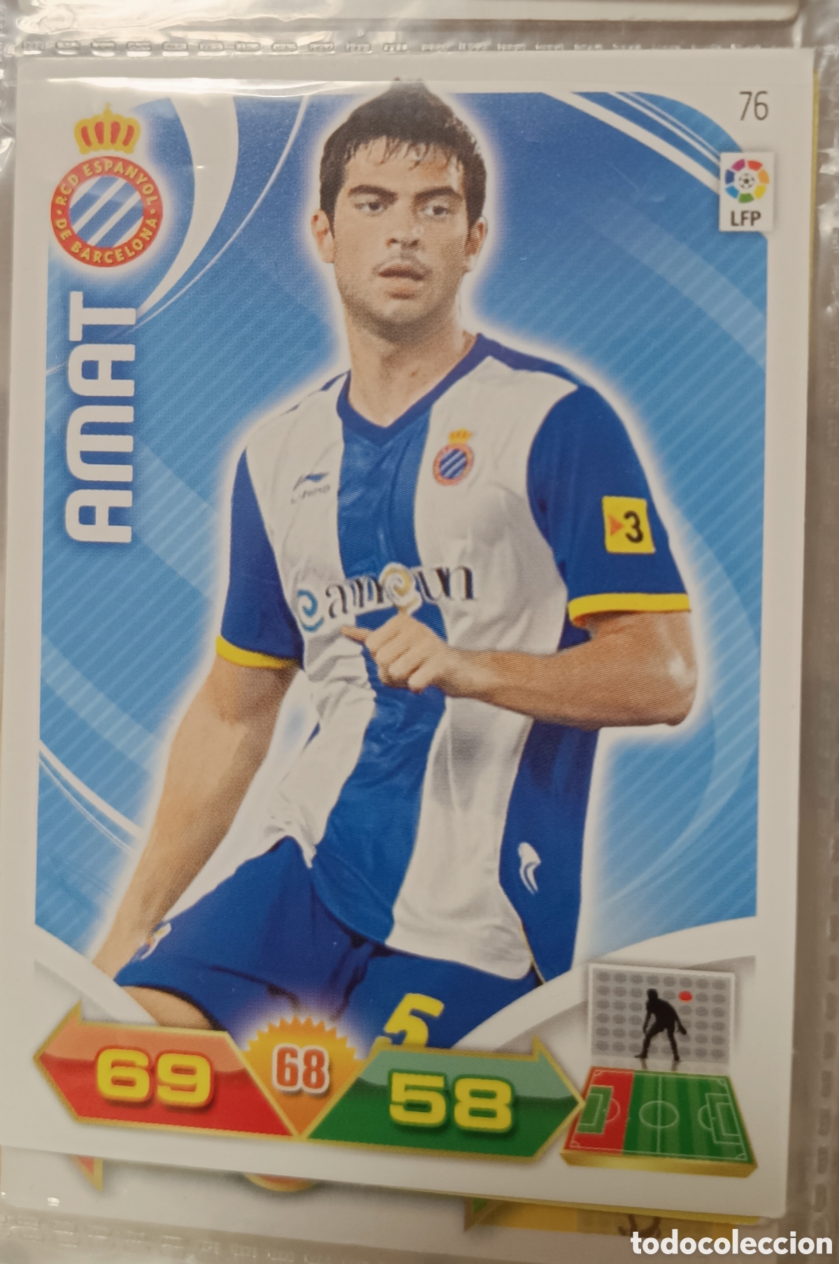 Cromos de f&uacute;tbol: 76 amat adrenalyn 11/12