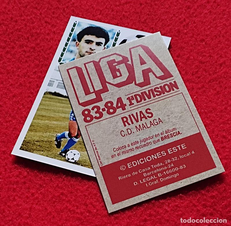 Cromos de f&uacute;tbol: Rivas C. D. Malaga custom 83-84 In&eacute;dito
