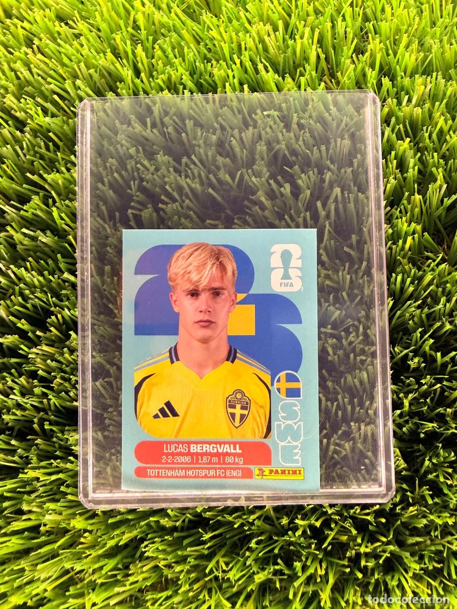 Cromos de f&uacute;tbol: N&ordm; SWE8 Lucas Bergvall Suecia Mundial 2026 Stickers