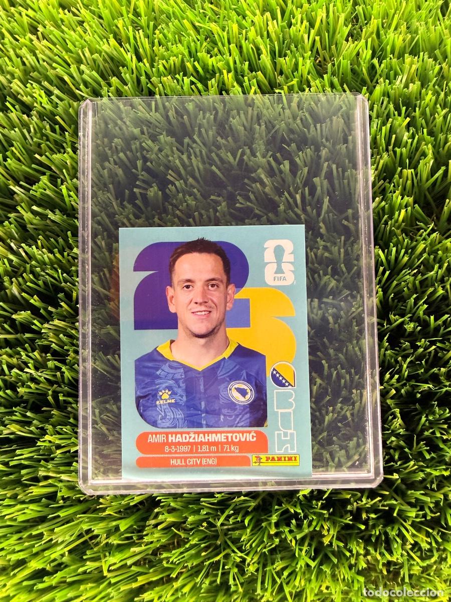 Cromos de f&uacute;tbol: N&ordm; BIH8 Amir Hadziahmetovic Bosnia y Herzegovina Mundial 2026 Stickers
