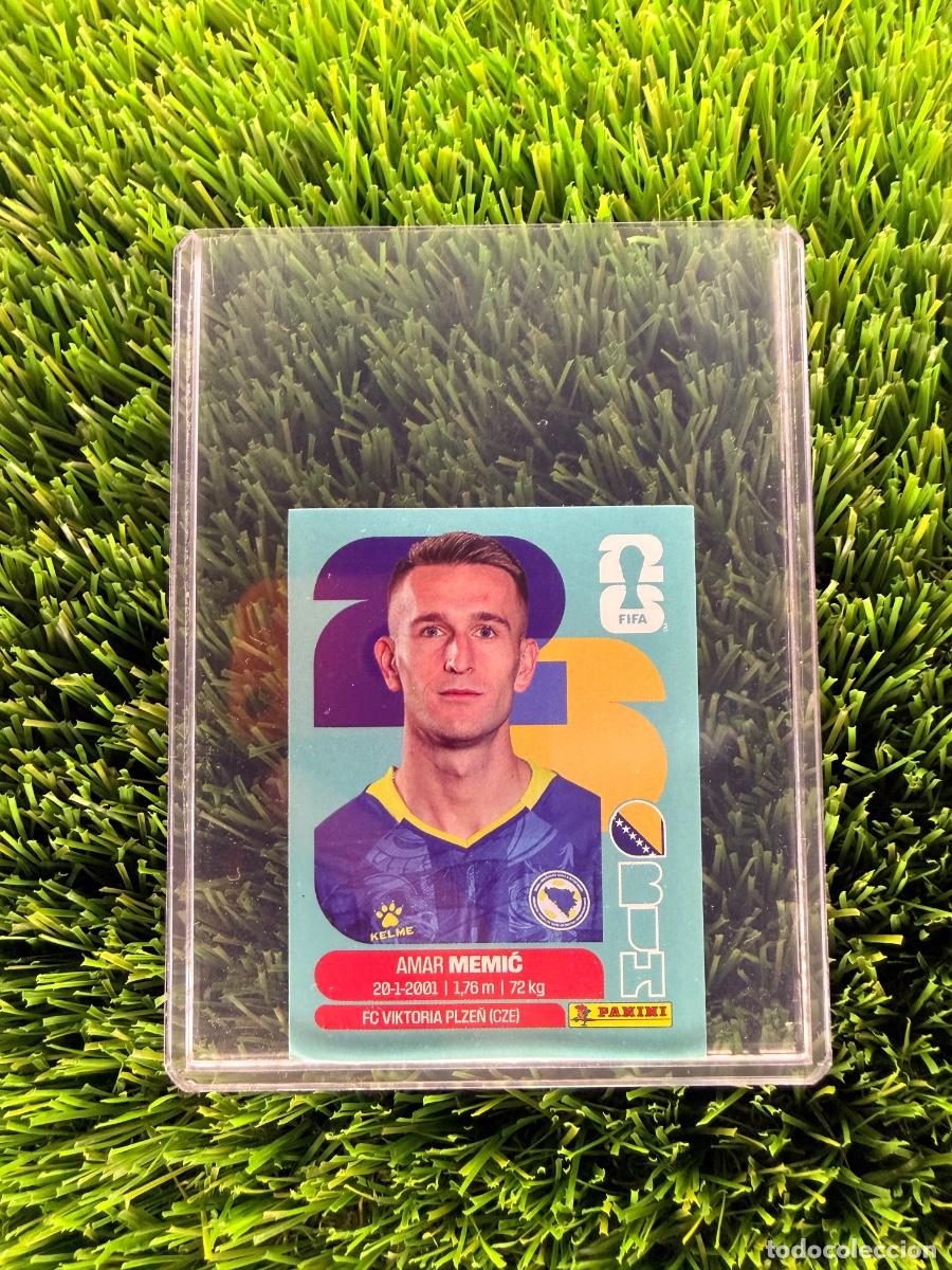 Cromos de f&uacute;tbol: N&ordm; BIH16 Amar Memic Bosnia y Herzegovina Mundial 2026 Stickers