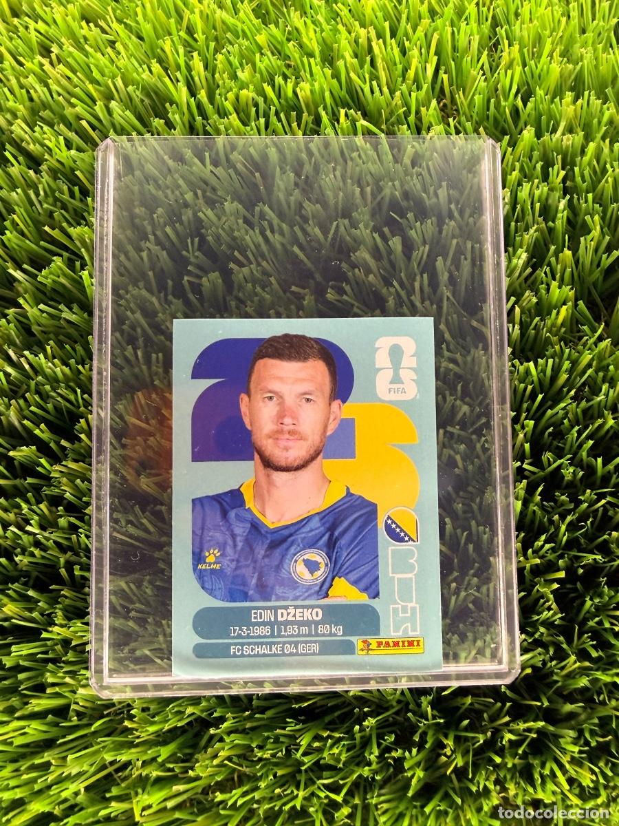 Cromos de f&uacute;tbol: N&ordm; BIH18 Edin Dzeko Bosnia y Herzegovina Mundial 2026 Stickers