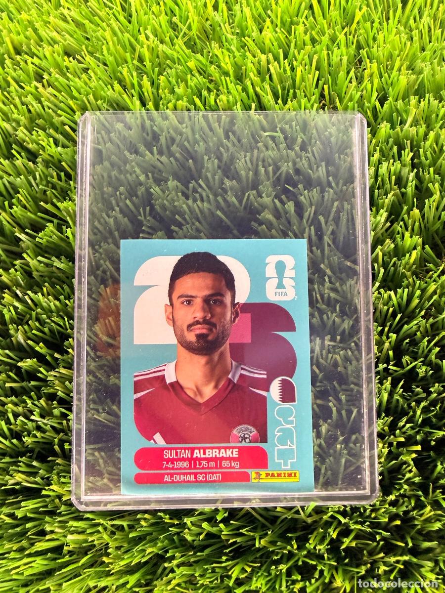 Cromos de f&uacute;tbol: N&ordm; QAT3 Sultan Albrake Qatar Mundial 2026 Stickers