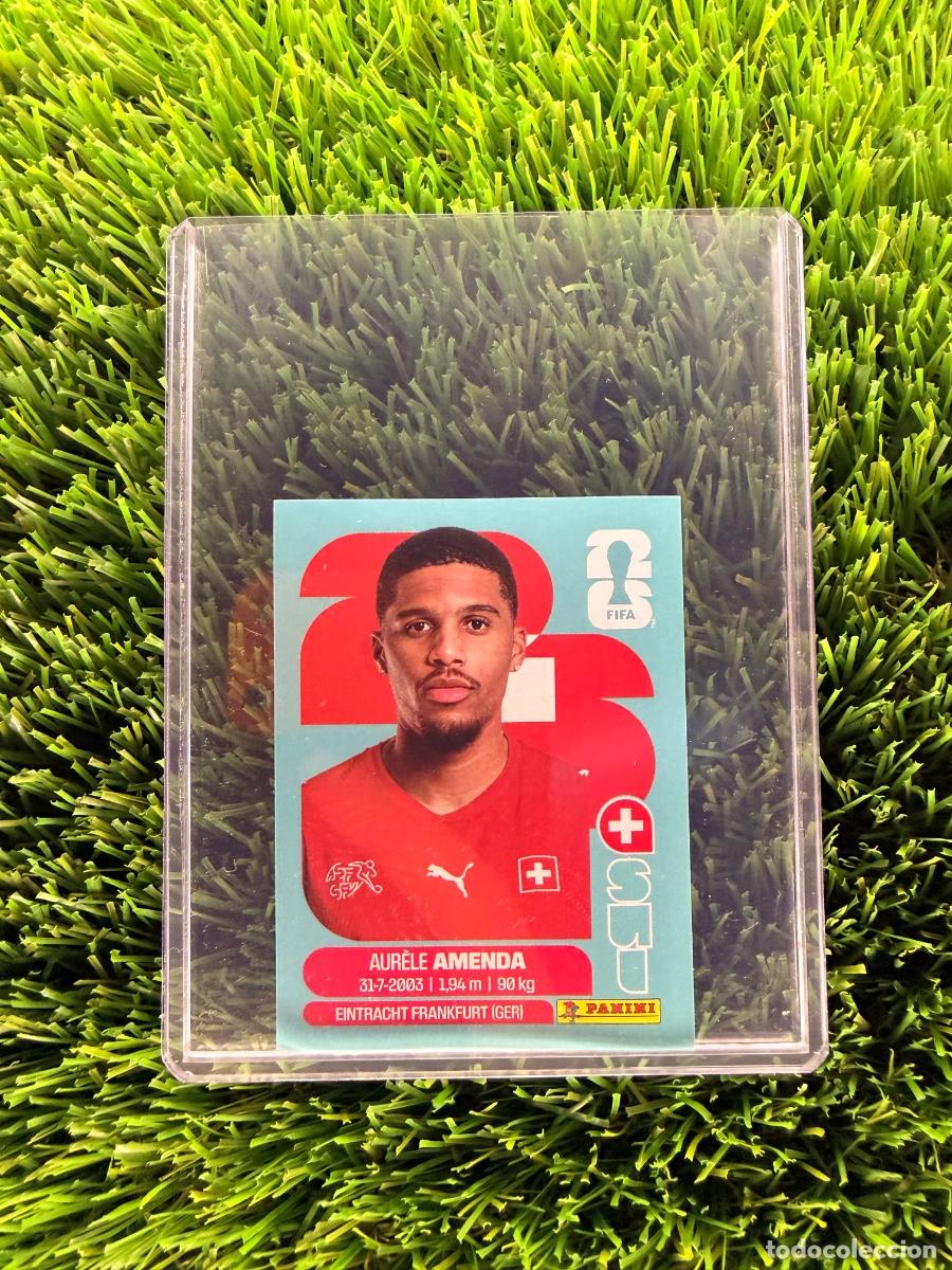 Cromos de f&uacute;tbol: N&ordm; SUI7 Aur&egrave;le Amenda Suiza Mundial 2026 Stickers