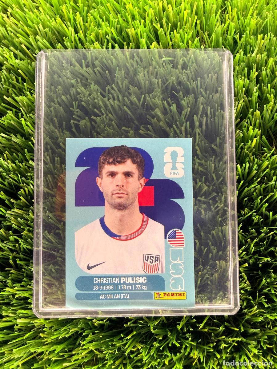 Cromos de f&uacute;tbol: N&ordm; USA16 Christian Pulisic Estados Unidos Mundial 2026 Stickers