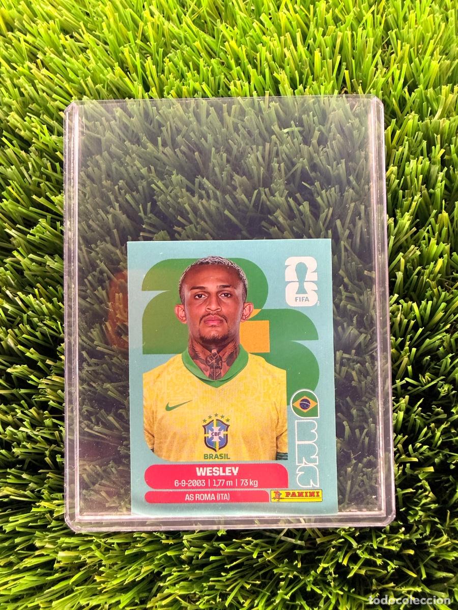 Cromos de f&uacute;tbol: N&ordm; BRA8 Wesley Brasil Mundial 2026 Stickers