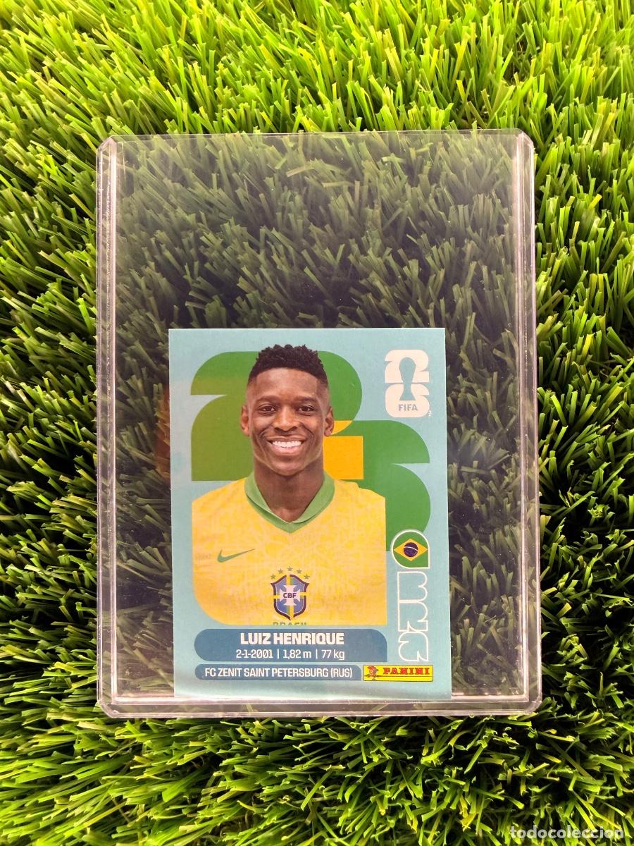 Cromos de f&uacute;tbol: N&ordm; BRA12 Luiz Henrique Brasil Mundial 2026 Stickers