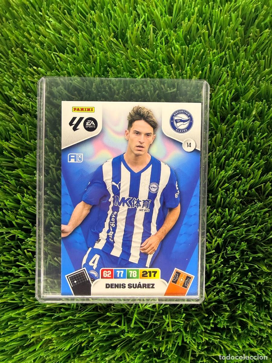 Cromos de f&uacute;tbol: N&ordm; 14 Denis Su&aacute;rez D Alav&eacute;s Adrenalyn XL 25 26