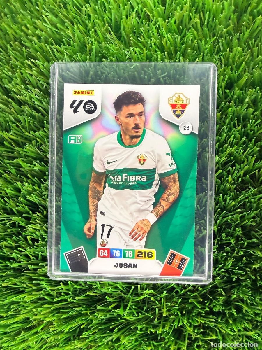 Cromos de f&uacute;tbol: N&ordm; 123 Josan Elche CF Adrenalyn XL 25 26