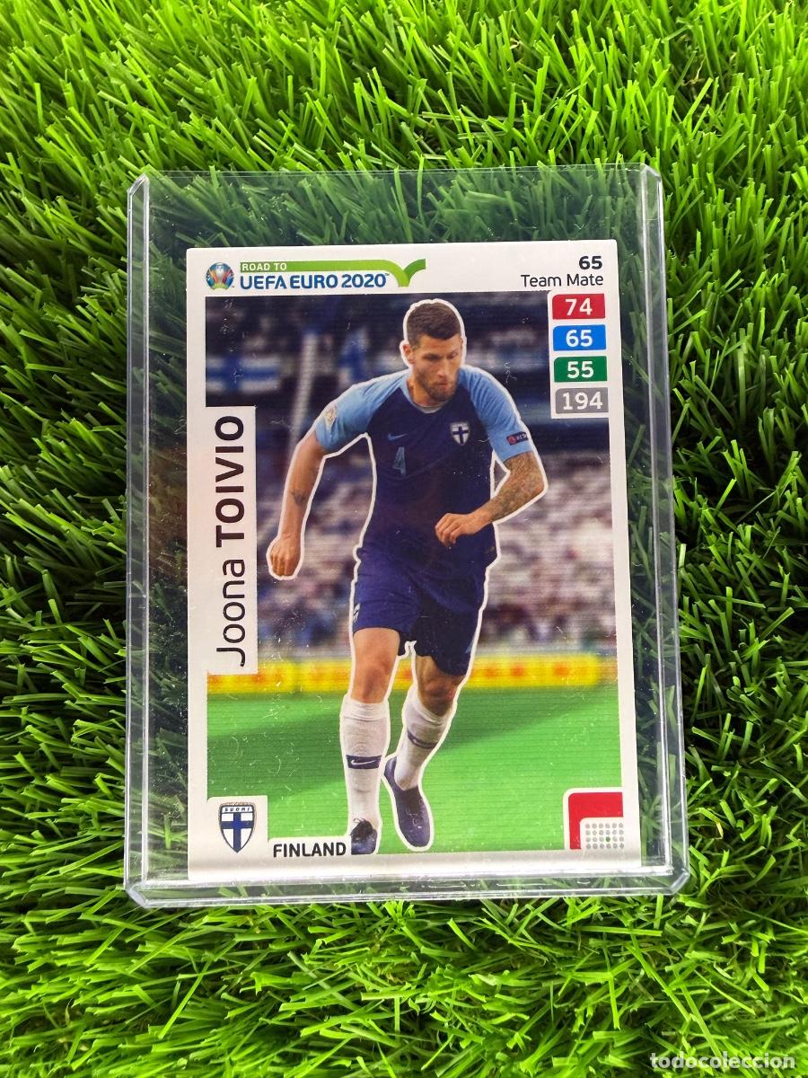 Cromos de f&uacute;tbol: N&ordm; 65 Joona Toivio Finlandia Adrenalyn XL Road to Euro 2020