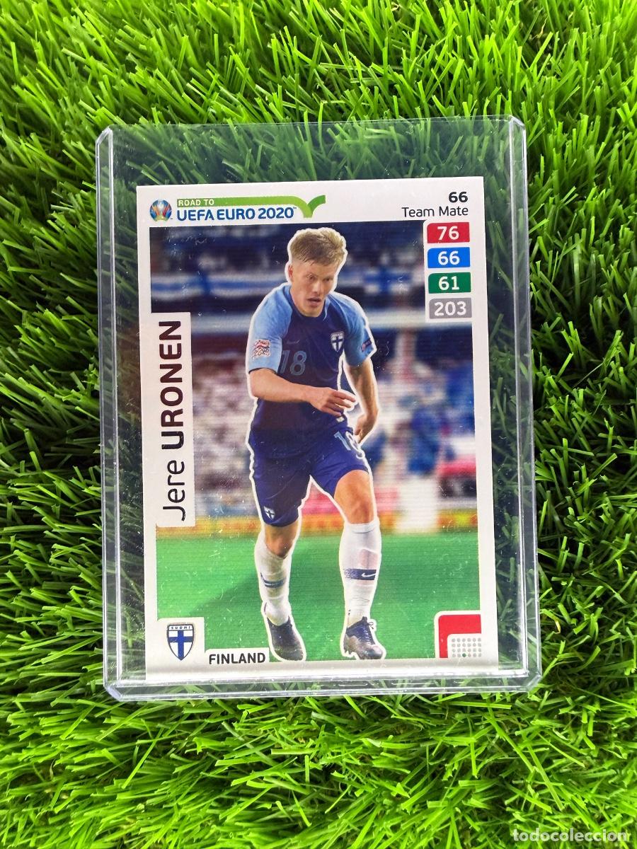 Cromos de f&uacute;tbol: N&ordm; 66 Jere Uronen Finlandia Adrenalyn XL Road to Euro 2020