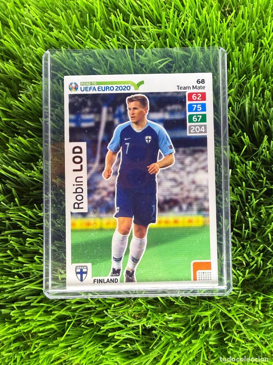 Cromos de f&uacute;tbol: N&ordm; 68 Robin Lod Finlandia Adrenalyn XL Road to Euro 2020