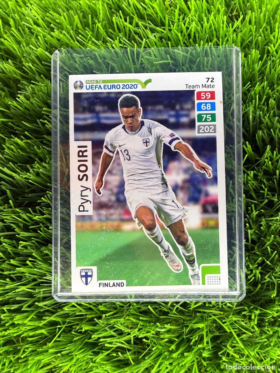 Cromos de f&uacute;tbol: N&ordm; 72 Pyry Soiri Finlandia Adrenalyn XL Road to Euro 2020