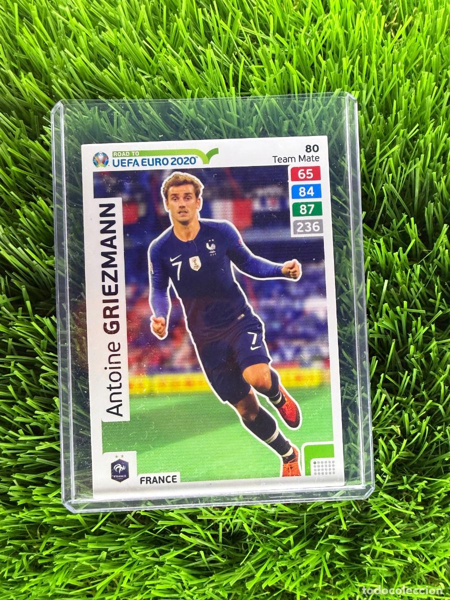 Cromos de f&uacute;tbol: N&ordm; 80 Antoine Griezmann Francia Adrenalyn XL Road to Euro 2020
