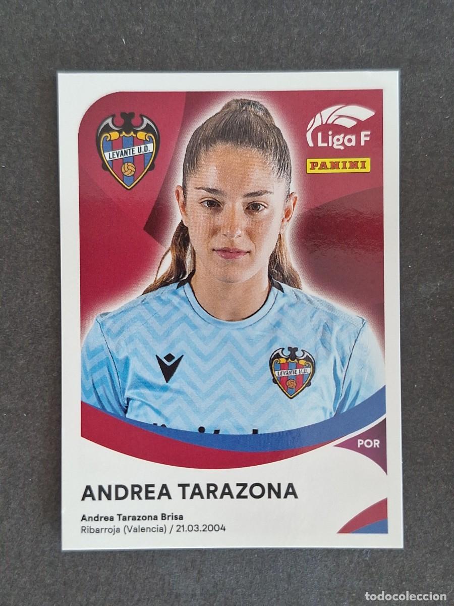 Cromos de f&uacute;tbol: L1 ANDREA TARAZONA LEVANTE U. D. 205 PANINI LIGA F 2024 2025 24 25 SIN PEGAR NUNCA PEGADO