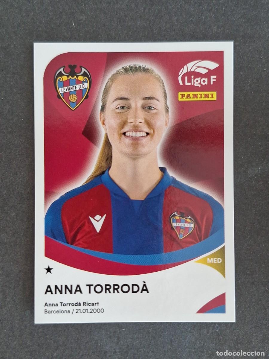 Cromos de f&uacute;tbol: L1 ANNA TORRODA LEVANTE U. D. 213 PANINI LIGA F 2024 2025 24 25 SIN PEGAR NUNCA PEGADO