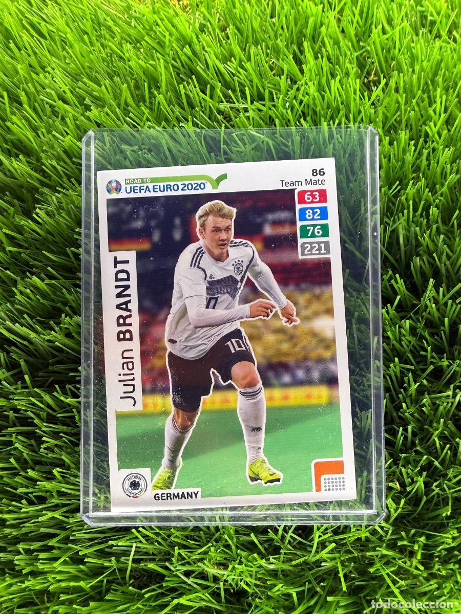Cromos de f&uacute;tbol: N&ordm; 86 Julian Brandt Alemania Adrenalyn XL Road to Euro 2020