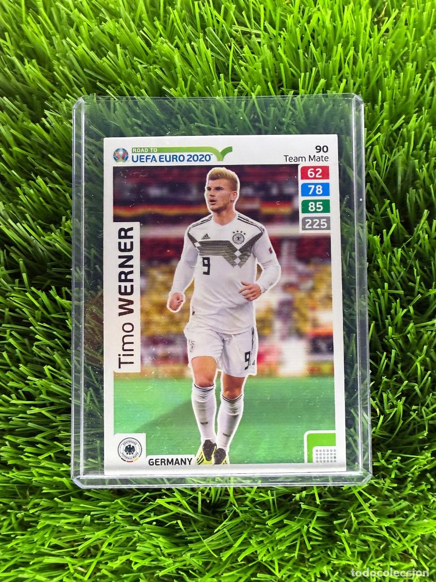Cromos de f&uacute;tbol: N&ordm; 90 Timo Werner Alemania Adrenalyn XL Road to Euro 2020
