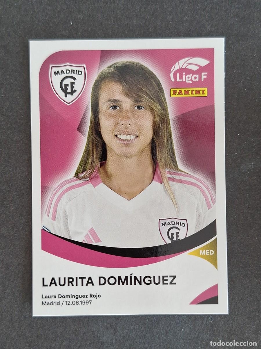 Cromos de f&uacute;tbol: L1 LAURITA DOMINGUEZ MADRID C. F. F. 236 PANINI LIGA F 2024 2025 24 25 SIN PEGAR NUNCA PEGADO