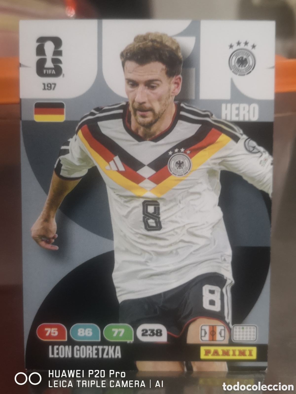 Cromos de f&uacute;tbol: 197 LEON GORETZKA ADRENALYN FIFA WORLD CUP 2026 ALEMANIA