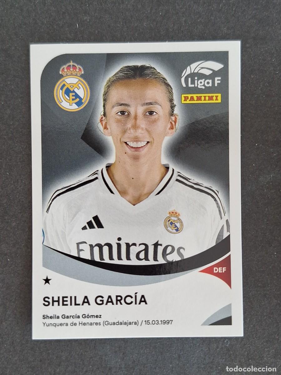 Cromos de f&uacute;tbol: L1 SHEILA GARCIA REAL MADRID C. F. 247A PANINI LIGA F 2024 2025 24 25 SIN PEGAR NUNCA PEGADO