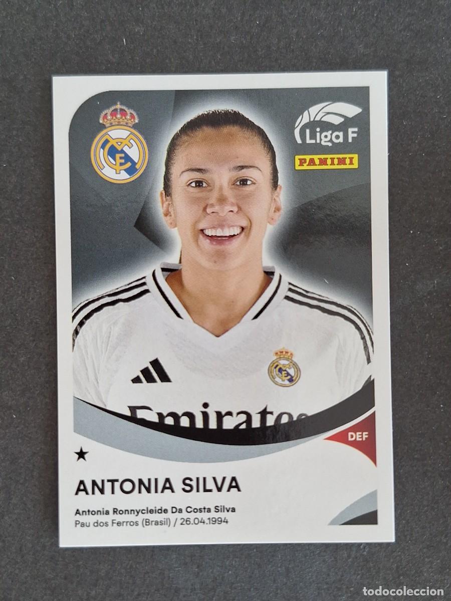 Cromos de f&uacute;tbol: L1 ANTONIA SILVA REAL MADRID C. F. 247B PANINI LIGA F 2024 2025 24 25 SIN PEGAR NUNCA PEGADO