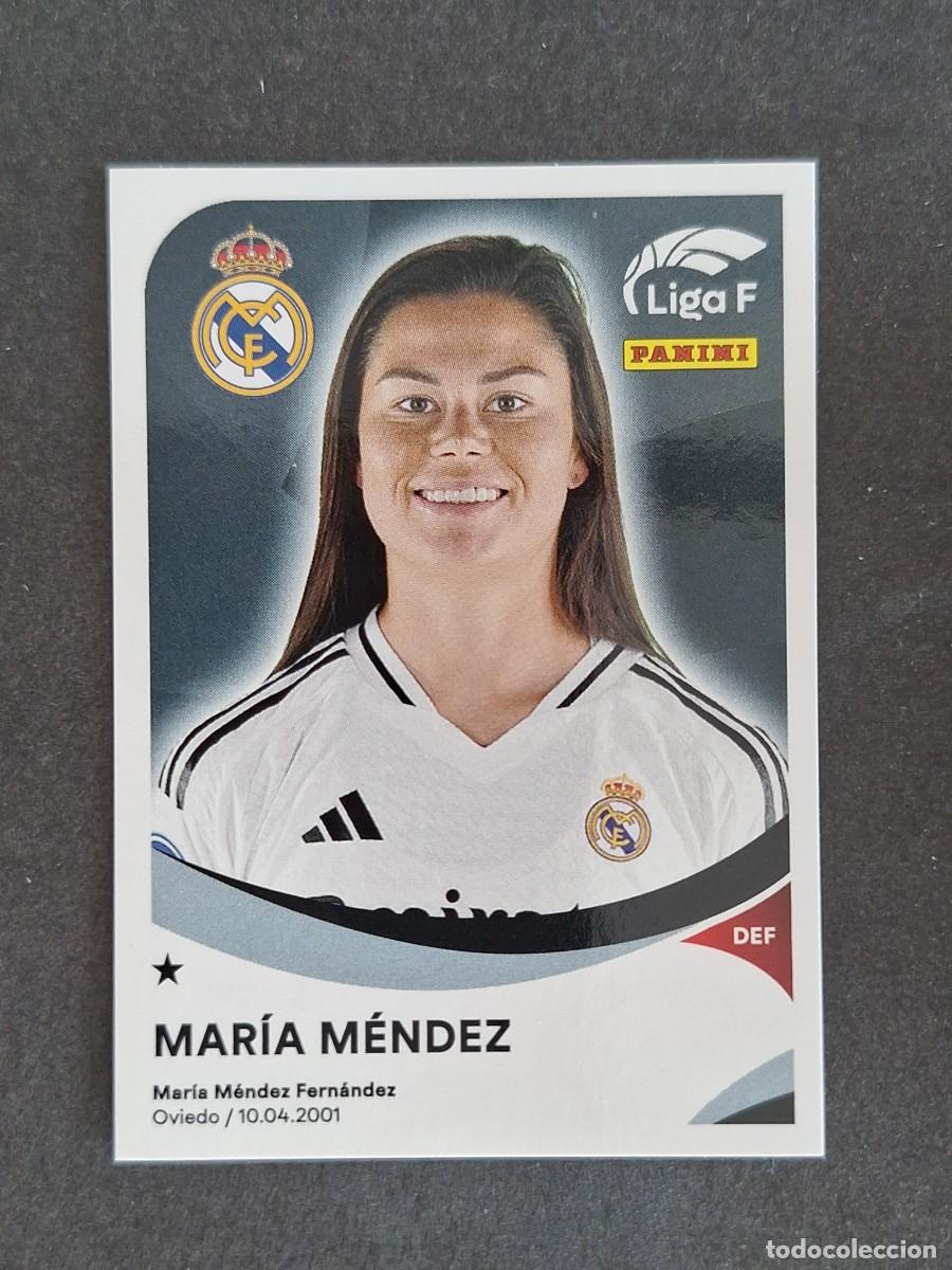 Cromos de f&uacute;tbol: L1 MARIA MENDEZ REAL MADRID C. F. 248 PANINI LIGA F 2024 2025 24 25 SIN PEGAR NUNCA PEGADO