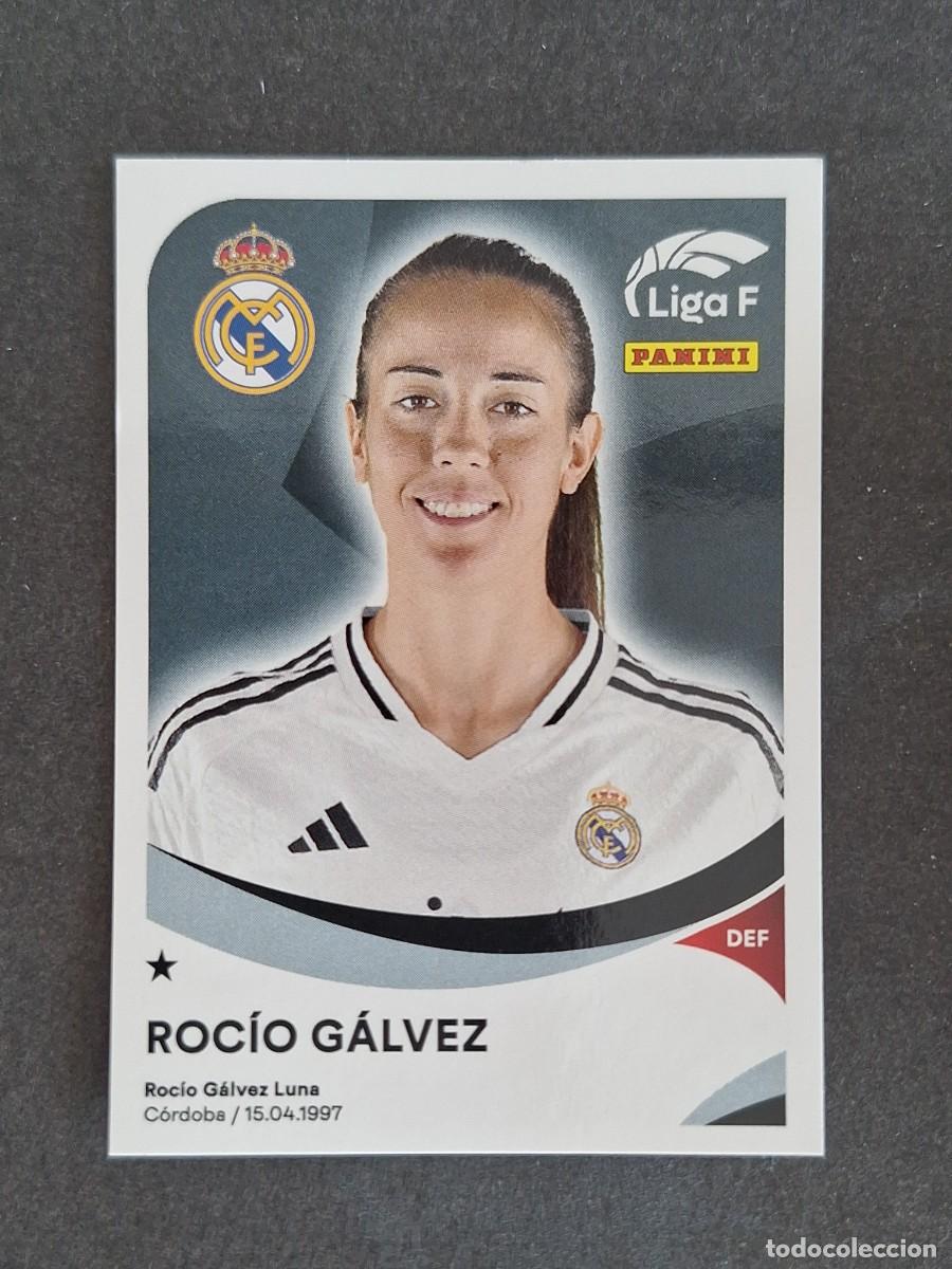 Cromos de f&uacute;tbol: L1 ROCIO GALVEZ REAL MADRID C. F. 250 PANINI LIGA F 2024 2025 24 25 SIN PEGAR NUNCA PEGADO