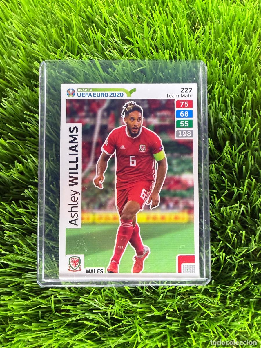Cromos de f&uacute;tbol: N&ordm; 227 Ashley Williams Gales Adrenalyn XL Road to Euro 2020