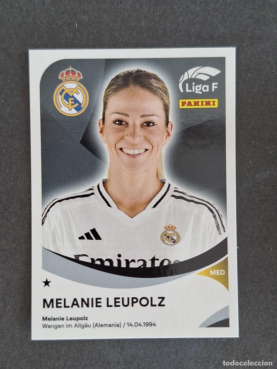 Cromos de f&uacute;tbol: L1 MELANIE LEUPOLZ REAL MADRID C. F. 252 PANINI LIGA F 2024 2025 24 25 SIN PEGAR NUNCA PEGADO