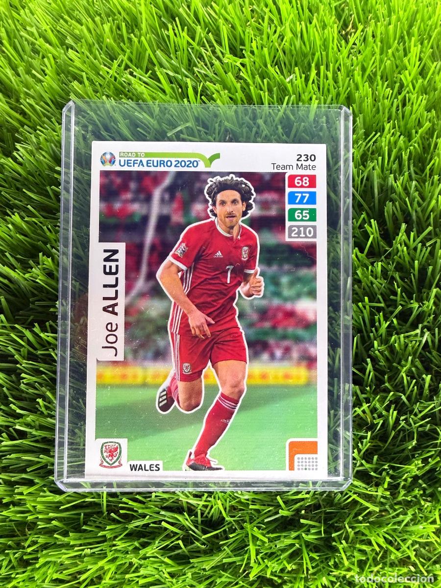 Cromos de f&uacute;tbol: N&ordm; 230 Joe Allen Gales Adrenalyn XL Road to Euro 2020