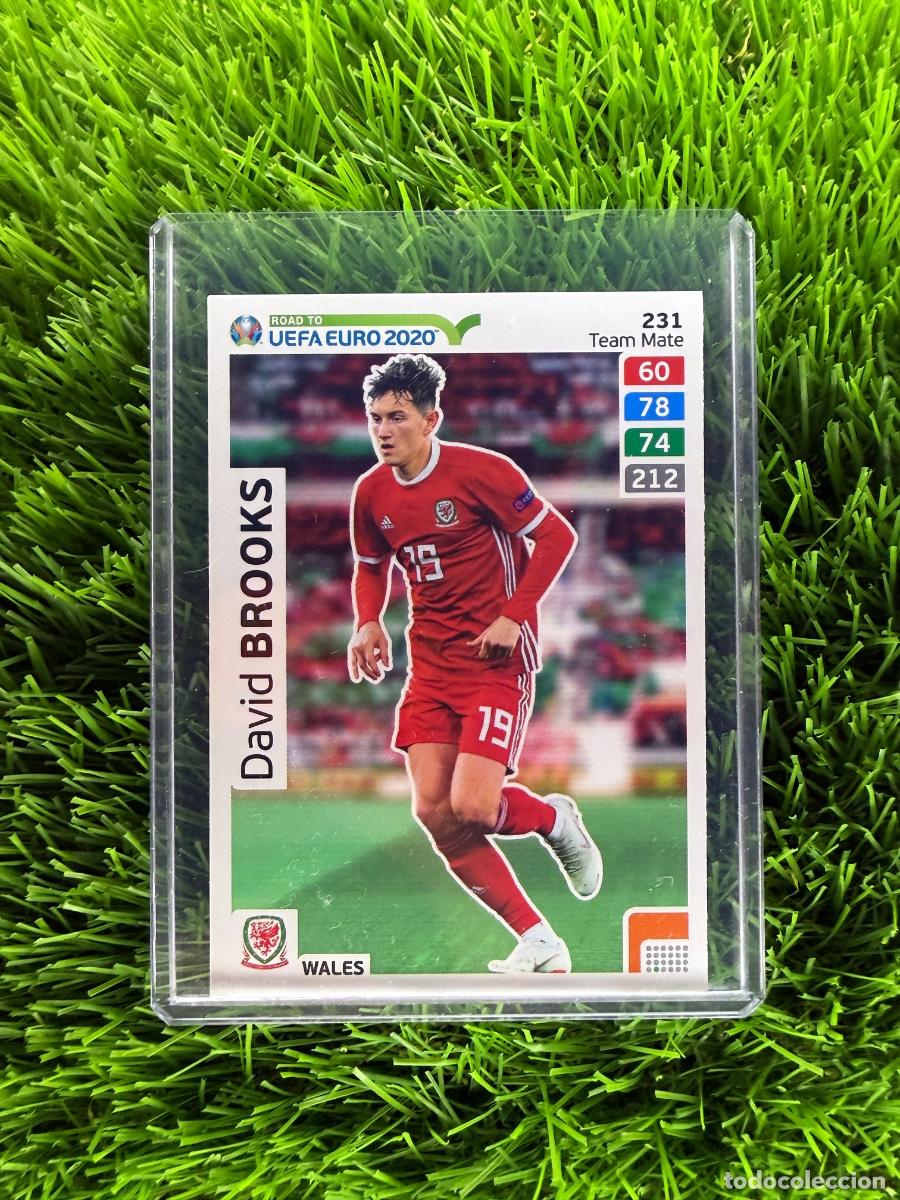 Cromos de f&uacute;tbol: N&ordm; 231 David Brooks Gales Adrenalyn XL Road to Euro 2020