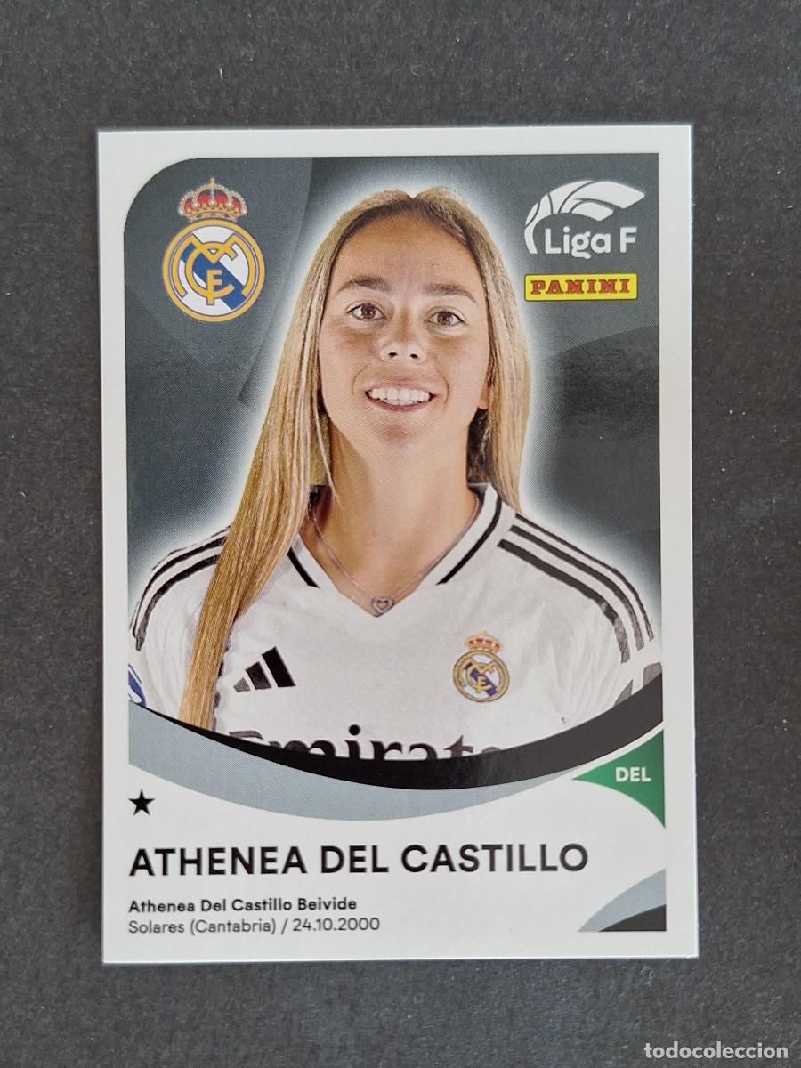 Cromos de f&uacute;tbol: L1 ATHENEA DEL CASTILLO REAL MADRID C. F. 257 PANINI LIGA F 2024 2025 24 25 SIN PEGAR NUNCA PEGADO